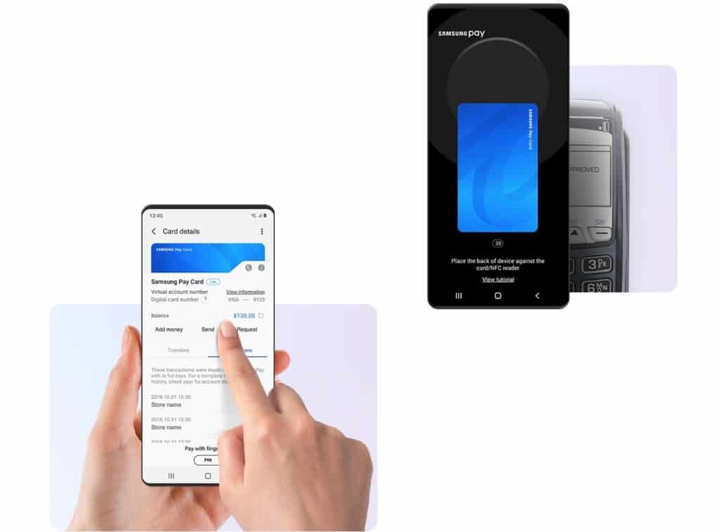 Samsung Wallet & Pay Merged store your id, car keys, banks, & more in one App